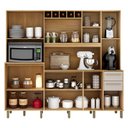 Ver imagem 4 de Armário de Cozinha Ambiente Petra Cinamomo Off White - Valdemóveis