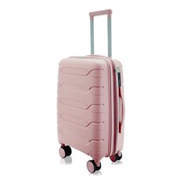 Mala de Bordo 10kg Viagem Expansiva Rígida Polipropileno Cadeado Tsa Rodas Duplas 360° Gladiador P1m - 2