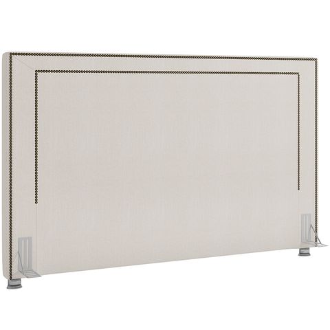 Cabeceira Cama Box Casal 140 Cm P05 Berlim Linho Creme - Lyam Decor