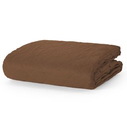 Capa Protetor de Sofá 3 Lugares Classic Face Única Assento 1,50m Tabaco - 5