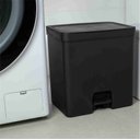 Ver imagem 2 de Lixeira Com Pedal 20 Litros - Preto