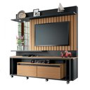 Ver imagem 1 de Home Theater Mariene para Sala de Estar/ Escritório Preto/ Freijó
