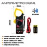 B-tek - Alicate Amperímetro Digital com Bipe Sonoro Multímetro - 2