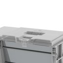 Ver imagem 6 de Amassadeira Masseira Compacta Profissional Semirrápida 3kg Cuba Inox Ali-03 G2 - Braesi 127v