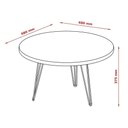 Ver imagem 2 de Mesa de Centro Evolution Canelato