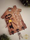 Ver imagem 2 de Porta-chaves de Parede Casinha Madeira Mdf