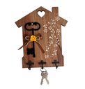 Ver imagem 1 de Porta-chaves de Parede Casinha Madeira Mdf
