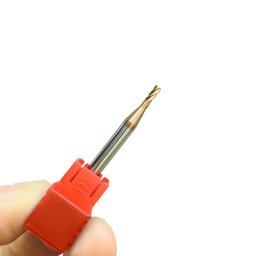 Fresa Topo Reto Metal Duro 3,0mm - H4 - 4 Cortes 55hrc - 3