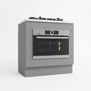 Ver imagem 1 de Balcão Forno Embutir Americana Henn 80 Cm com Tampo para Cooktop Henn 80 Cm