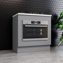 Ver imagem 3 de Balcão Forno Embutir Americana Henn 80 Cm com Tampo para Cooktop Henn 80 Cm