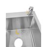 Dispenser de Detergente Quadrado Inox Sabonete Líquido de Embutir - 3