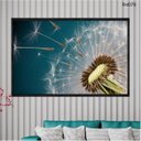 Ver imagem 2 de Quadro Decorativo - Dente de Leao Detalhe Macro Azul Flnt076 - Tela Canvas - 60x40cm