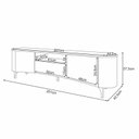 Ver imagem 3 de Rack Bancada Elara Off White Cinamomo - Hb Móveis