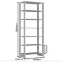 Ver imagem 3 de Armário Multiuso 6 Prateleira Yes