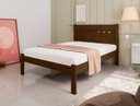 Ver imagem 1 de Cama Casal Convencional Tradicional Mdf/mdp Estrado Madeira Paola Framar