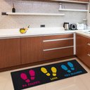 Ver imagem 2 de Tapete de Cozinha 1,25x0,40cm da Palpite, Olha e Lava Beek