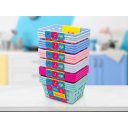 Ver imagem 2 de Conjunto 4 Cestas Organiza Pequena Color Dup