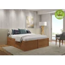 Ver imagem 4 de Cama Queen 4 Gavetas Madeira Maciça Beauty Espresso Móveis