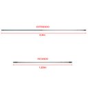 Ver imagem 2 de Cabo Extensor Prolongador Telescópico Ajustável para Rolo de Pintura 3m + Luva Pigmentada | Atlas