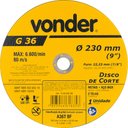 Ver imagem 1 de Disco de Corte 230,0x2,0x22,23 - Vonder