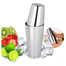 Coqueteleira Inox Profissional Boston Barman 2 Copos Linda - 2