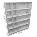 Ver imagem 5 de ARMÁRIO COLMEIA COMÉRCIO M105.2021.B (CLOSET, LOJA, ORGANIZA) MUNDI MOVEIS