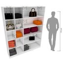Ver imagem 7 de ARMÁRIO COLMEIA COMÉRCIO M105.2021.B (CLOSET, LOJA, ORGANIZA) MUNDI MOVEIS