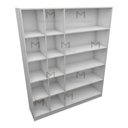 Ver imagem 4 de ARMÁRIO COLMEIA COMÉRCIO M105.2021.B (CLOSET, LOJA, ORGANIZA) MUNDI MOVEIS