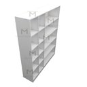 Ver imagem 6 de ARMÁRIO COLMEIA COMÉRCIO M105.2021.B (CLOSET, LOJA, ORGANIZA) MUNDI MOVEIS