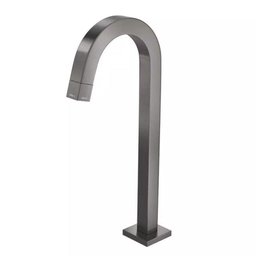 Torneira de Mesa Bica Alta para Lavatório Tube Dark Antracite - 1198.gf.tub.mt - 1