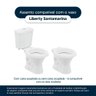 Tampa de Vaso Acrilico Transparente Liberty para Bacia Santamarina 6lpf - 3