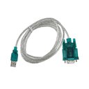 Ver imagem 2 de Cabo Conversor Porta Serial Rs232 Usb 80 Cm