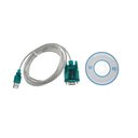 Ver imagem 1 de Cabo Conversor Porta Serial Rs232 Usb 80 Cm