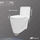 Ver imagem 7 de Vaso Sanitário Monobloco Completo - Caixa Acoplada Privada VAB0026 Tubrax