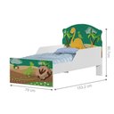 Ver imagem 3 de Cama Infantil Dinossauros com Colchão Mini Cama