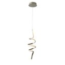 Ver imagem 2 de Lustre Pendente Quality Worm 1427 Led Bivolt Dourado