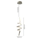 Ver imagem 4 de Lustre Pendente Quality Worm 1427 Led Bivolt Dourado