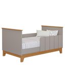 Ver imagem 6 de Jogo de Quarto Infantil Biscoito Cômoda 6 Gavetas e Berço Fendi/nature - Permóbili Baby
