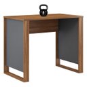 Ver imagem 4 de Escrivaninha Bancada Mesa Amendola Grafito Home Office Morada Escritório Demóbile
