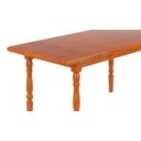 Ver imagem 3 de Mesa de Maderia para Sala de Jantar e Cozinha 1,60x0,80 Mel Brilho - Piratini