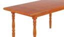 Ver imagem 3 de Mesa de Maderia para Sala de Jantar e Cozinha 1,60x0,80 Mel Brilho - Piratini