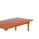 Ver imagem 2 de Mesa de Maderia para Sala de Jantar e Cozinha 1,60x0,80 Mel Brilho - Piratini