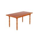 Ver imagem 1 de Mesa de Maderia para Sala de Jantar e Cozinha 1,60x0,80 Mel Brilho - Piratini