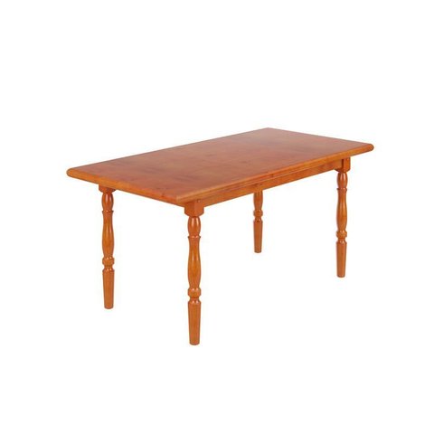 Mesa de Maderia para Sala de Jantar e Cozinha 1,60x0,80 Mel Brilho - Piratini