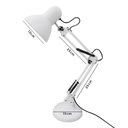Ver imagem 5 de Luminária de Mesa Articuladal Manicure Escritorio Branco