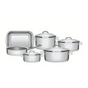 Ver imagem 1 de Jogo de Panelas Solar Aço Inox Fundo Triplo 6pc 65500/000 Tramontina
