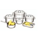 Ver imagem 2 de Jogo de Panelas Solar Aço Inox Fundo Triplo 6pc 65500/000 Tramontina