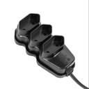 Ver imagem 2 de Extensão Elétrica 3 Tomadas Pl 2x0,75 10m Preta