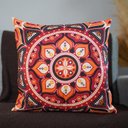 Ver imagem 4 de Kit com 4 Capas para Almofadas Decorativas Mandala Multicollor