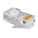 Ver imagem 1 de Plug Conector RJ45 Macho Cat 6 - (100 unidades) - Crimpar